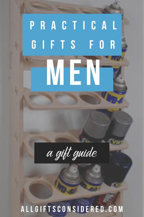 Here's a helpful guide to inspire your gift-giving for that hard to buy for, super-pragmatic guy in your life. Read The Most Practical Gifts for Men and find the perfect gift for him! #mensgifts #guysgifts #giftideas Gifts For 30 Year Old Man, Men’s Birthday Gift Ideas, Homemade Gifts For Guys, Men’s Gift Ideas, Men Present Ideas, Men’s Gifts, Mens Gifts Ideas, Gifts For A Man, Mens Bday Gifts