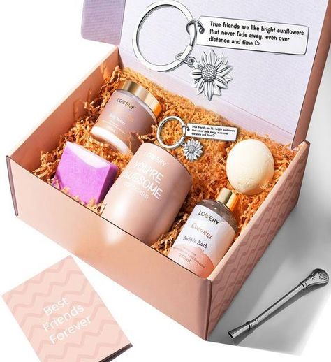 $55,43
$79,19 Diy Spa Gifts, Long Distance Friendship Gifts, Handmade Gifts For Boyfriend, Spa Gift Set, Handmade Personalized Gifts, Handmade Holiday Gifts, Spa Gift Basket, Gift Boxes For Women, Gift Box Birthday