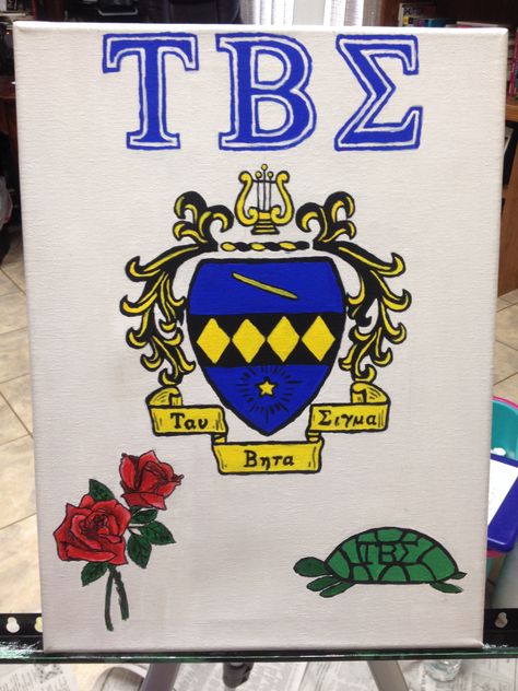 Tau Beta Sigma Painting by Kiah Mansell Tau Beta Sigma, Sorority Life, Dear Future, Greek Letters, Greek Life, Great Bands, Daughter Gifts, Art Stuff, Bulletin Boards