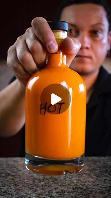 Kenneth Tebogo Middleton on Instagram: "Fermented Hot Sauce Recipe. Fermenting chilli/peppers for hot sauce enhances flavour, acts as a natural preservative, introduces probiotics for gut health, and creates a unique and complex sauce with balanced heat. Ingredients - Water (filtered is ideal) - Salt (1 tbsp for each cup or 250ml/8.5oz) - Red chilli - Red bell pepper or other sweet pepper - Onion - Garlic - Oil (I used olive oil, 1/3 cup) - White vinegar (or apple cider, 1/3 cup) *the ingredients without measurements are really up to your discretion and taste." Fermented Chilli Sauce, Fermented Hot Sauce Recipe, Vegan Salsa, Fermented Hot Sauce, Dizzy Cook, Caribbean Kitchen, Hot Sauce Recipe, Hot Chili Sauce, Hot Sauce Recipes