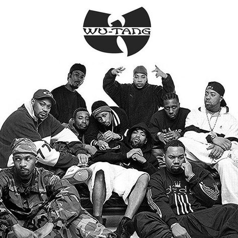 The Wu-Tang Clan Wu Tang Clan Wallpaper, Enter The Wu Tang 36 Chambers, The Rza Wu Tang Clan, Wu Tang Clan Album, Wutang Clan Album Cover, Ghostface Killah, Hip Hop Classics, Hip Hop Quotes, Wu Tang Clan