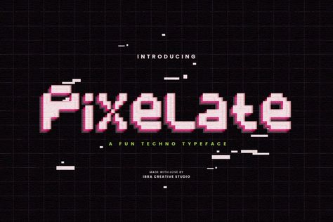 Pixelate is a playful and futuristic techno font that channels a sense of excitement and digital innovation. Inspired by the pixel art of retro video games and the sleek lines of modern technology, Pixelate combines the best of both worlds. Each letter is crafted with precision, resembling digital pixels and evoking a sense of nostalgia […] Get your free download of the Pixelate Font now at FreeFontDL - Free Font Download! Pixel Art Technology, Pixel Art Font, Video Game Font, Techno Font, Vibe Board, Game Font, Education Logo Design, Free Font Download, Pixel Font