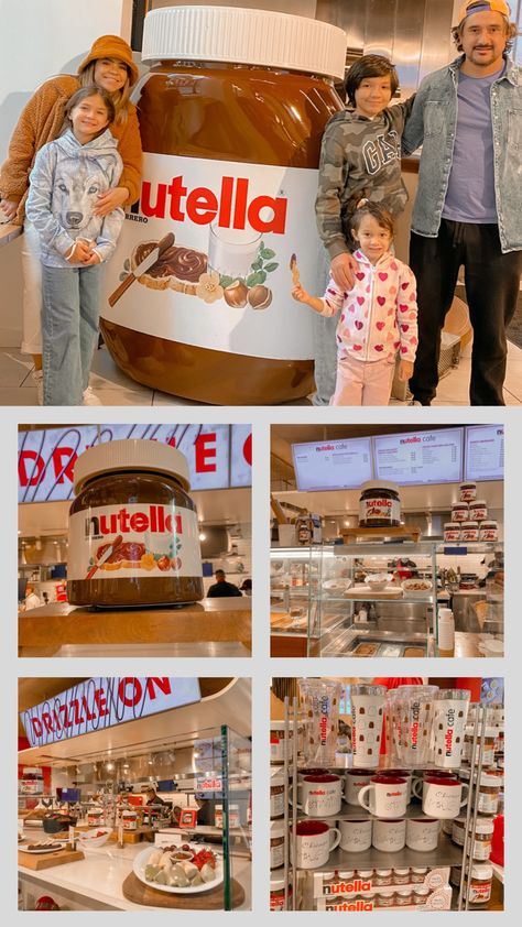 Nutella Cafe, Nutella, Chicago, Cafe, Collage, Pins, Quick Saves