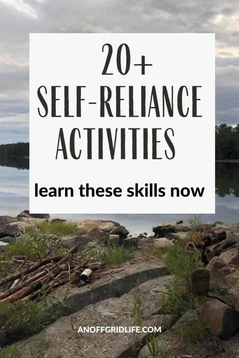 Self Reliance Activity Ideas, Life Off The Grid, Self Reliance Living, Make Money Homesteading, Prepper Supplies, Home Safety Tips, Survival Ideas, Going Off The Grid, Homesteading Diy