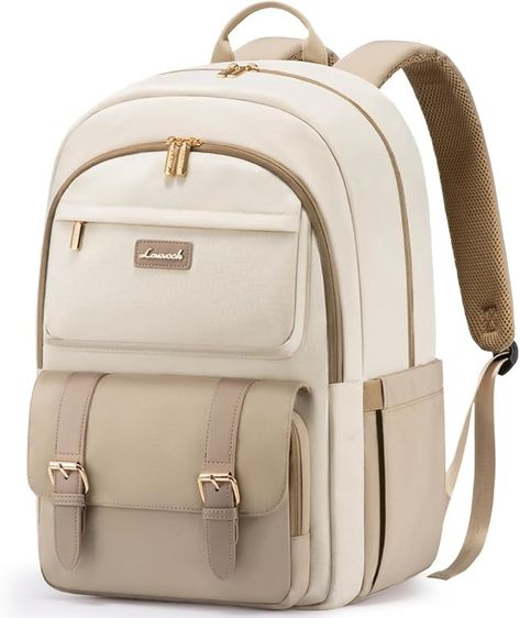 Amazon.com: LOVEVOOK College Backpack for Women Fit 15.6 Inch Laptop, Cute Aesthetic Backpack for 14-16 Year Olds, Large Capacity Travel Work Backpack Purse for Nurse Teacher, Khiki : Electronics Convertible Tote Backpack, Work Computer, Aesthetic Backpack, Work Backpack, Nursing Teacher, Laptop Bag For Women, Backpack Laptop, Computer Backpack, College Backpack