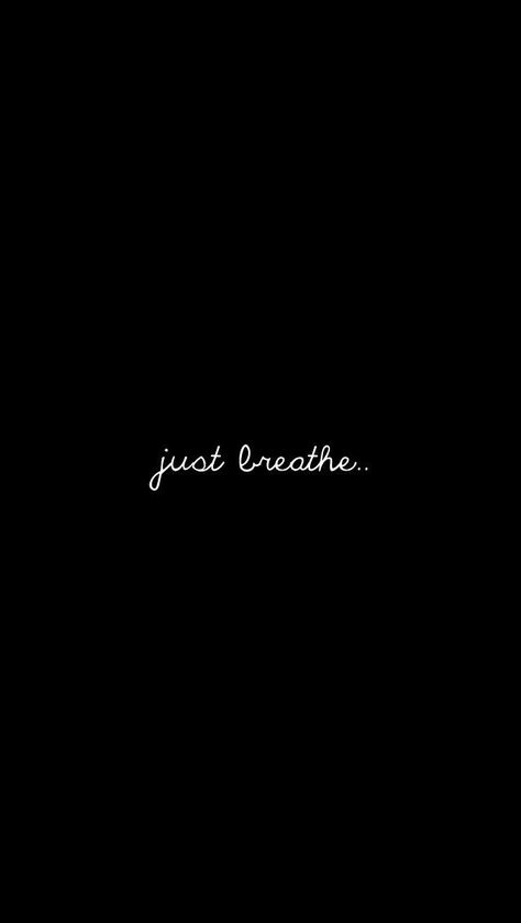 Love Black Background, Iphone Lyrics, Just Breathe Quotes, Backgrounds Black And White, Black Background Quotes, Breathe Quotes, Quotes Lockscreen, Backgrounds Black, Black Hd