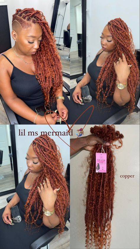 handmade boho locs Boho Locs Hairstyles, Boho Locs Black Women, Handmade Locs, Human Hair Locs, Curly Locs, Hair Locs, Braids With Shaved Sides, Boho Locs, Shaved Sides