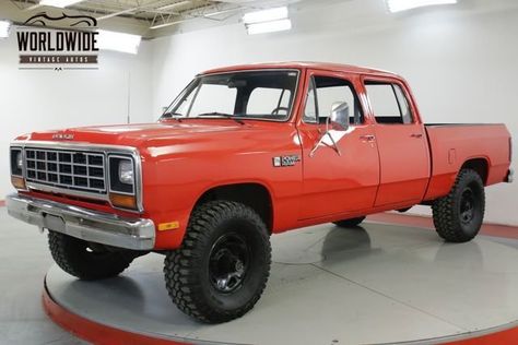 Dodge Ram Crew Cab, Dodge Pickup Trucks, Old Dodge Trucks, Dodge Pickup, Lowered Trucks, Vintage Pickup Trucks, International Scout, Dodge Power Wagon, Mopar Cars