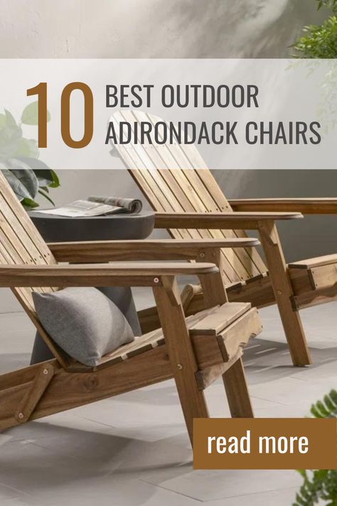 Your dreamy patio awaits! Experience unparalleled comfort with the top Adirondack chairs the market loves. 🍹🌸 #AdirondackChairs #wayfairfinds #walmartfinds #homedepotfinds Adirondack Style Interiors, Dreamy Patio, Repaint Furniture, Kids Adirondack Chair, Patio Set Up, Teak Adirondack Chairs, Best Chairs, Repainting Furniture, Adirondack Style