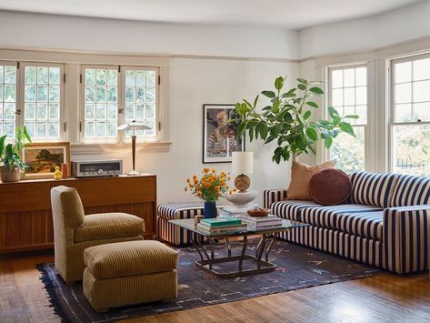 Living Room And Kitchen Design, Clare Vivier, Craftsman Home, Living Room Design Inspiration, Clare V, Big Design, Craftsmen Homes, Step Inside, House Inspo