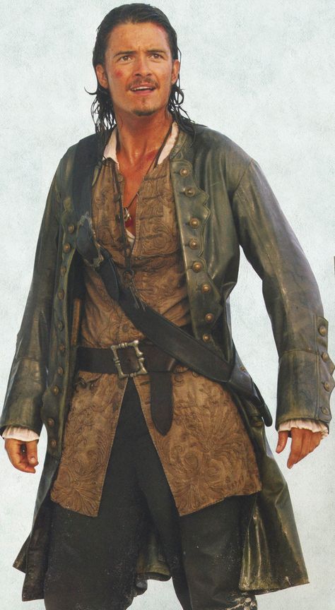 Dead Man's Chest Steampunk Kingdom, Pirates Outfit, Pirate Clothing, Pirate Wedding, Pirate Outfit, Caribbean Art, Black Sails, William Turner, Captain Jack Sparrow