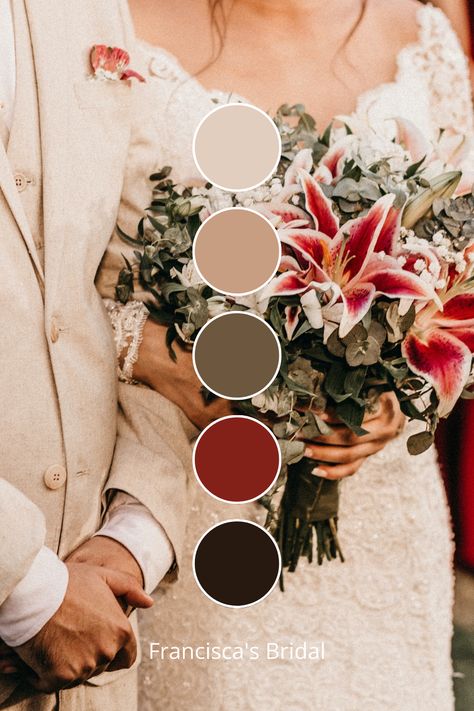 If you are looking for ideas to help you create your wedding color palette, then check out these beautiful red and dark green wedding color ideas to help inspire you!! | Wedding theme | Wedding theme ideas | Wedding colors | Wedding color ideas | Wedding theme | Spring wedding color ideas | Summer wedding color ideas | Fall wedding color ideas | Winter wedding color ideas | Dark Academia Wedding Colors, Red And Dark Green Wedding, December Wedding Color Palette, Crimson Red Wedding Color Schemes, Wedding Color Palette Red, Red And Green Wedding Theme, Dark Red Wedding Theme, January Wedding Colors, December Wedding Colors