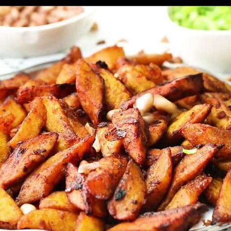 ✨Immaculatebites | Imma✨ on Instagram: “Jazz up your PLANTAINS by turning them into these KELEWELE (also known as ALOCO or Spicy Fried Plantains). They're crunchy on the outside…” Fried Plantains, Plantains Fried, Sweet Potato, Turning, Turn Ons, Coffee, On Instagram, Quick Saves, Instagram