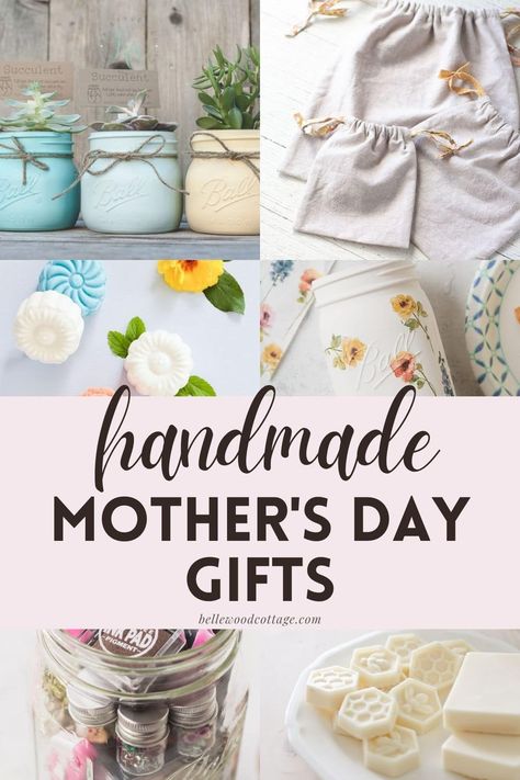 Homemade gifts are a sweet way to show appreciation this Mother's Day. Take a look at these 12+ Homemade Mother's Day Gifts for simple DIY gifts you can make for mom like mason jar succulent planters, reusable linen bags, silhouette art, craft kits, and more! Mothers Day Gift Ideas Crafts, Inexpensive Diy Mothers Day Gifts, Simple Diy Mother’s Day Gifts, Mother’s Day Crafts From Adults, Useful Mothers Day Gifts Diy, Handmade Gifts For Mother’s Day, Diy Mother’s Day Gifts From Adults, Mother's Day Diy Crafts Homemade Gifts, Cute Homemade Mother’s Day Gifts