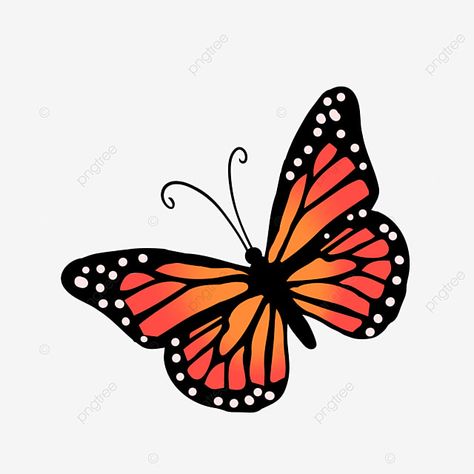 monarch butterfly clipart cartoon style insect Monarch Butterfly Drawing Easy, Drawing A Monarch Butterfly, Butterfly Monarch Drawing, Butterfly Cartoon, Monarch Butterfly Line Drawing, Monarch Butterfly Illustration, Monarch Butterfly Sticker, Cartoon Butterfly, Butterfly Illustration