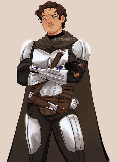 Mandalorian Fanart, Star Wars Fan Art, Star Wars Pictures, Star Wars Fandom, Star Wars Clone Wars, Star Wars Humor, Star Wars Memes, Pedro Pascal, Boba Fett