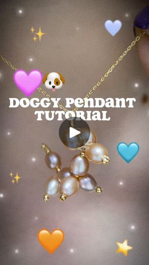 238 reactions · 42 shares | 🐾✨ Crafting a cute balloon dog pendant using natural pearls and 14K wire wrap! This little treasure is perfect for any jewelry lover. 🎈🐶💎 

#pearlcrafts 
#wirewrappedjewelry 
#handmadewithlove 
#balloondogpendant 
#diyjewelry 
#handcraftedjewelry 
#pearljewelry 
#uniquejewelrydesigns 
#balloondogpendant 
#wirewrappingart 
#jewelrymakingtutorial 
#artisanjewelry 
#cutejewelryideas 
#jewelrycrafting 
#customjewelrydesigns | JoannaLu | joannalustudio01 · Original audio Pearl Crafts, Pendant Tutorial, Market Ideas, Dog Pendant, Diy Wire Jewelry, Balloon Dog, Unique Jewelry Designs, Jewelry Making Tutorials, Jewelry Lover