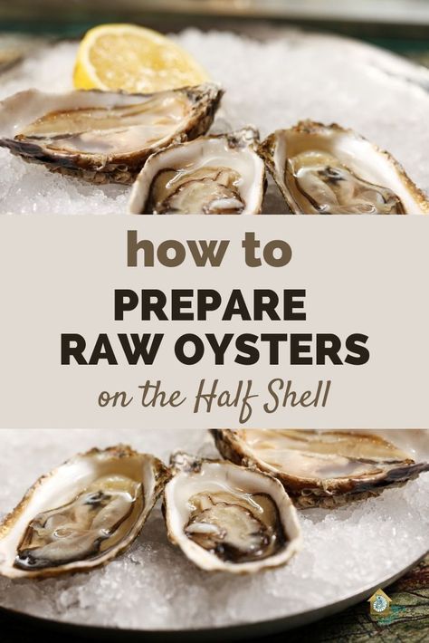 Oysters On The Half Shell, Cooked Oysters, How To Cook Liver, Shucking Oysters, Raw Oysters, Oyster Recipes, Fresh Oysters, Stuffed Shells Recipe, Seafood Dinner