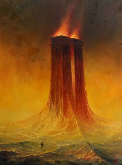 Mariusz Lewandowski, Zdzisław Beksiński, Macabre Art, Cosmic Horror, Fantasy Concept Art, Environment Concept Art, Fantasy Inspiration, Weird Art, Fantastic Art