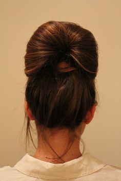 Fan Bun, Diy Updo, Diy Wedding Hair, Easy Updo, Easy Hair Updos, Short Hair Styles Easy, Hair Dos, Hair A, Hair Updos