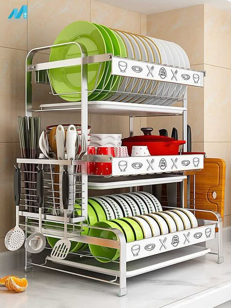 Minimalist Kitchen Essentials, Kitchen Cabinet Plans, Desain Pantry, Cabinet Plans, Pot Racks, Cutlery Storage, Kitchen Gadgets Unique, Furniture Details Design, Gadgets Kitchen Cooking