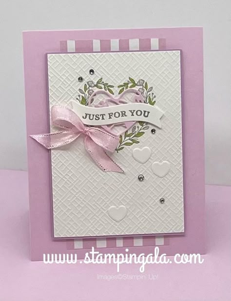 Stampin Up Valentine Cards, Valentine Card Crafts, Valentine Love Cards, Valentine Cards Handmade, Handmade Valentine, Fancy Fold Cards, Wedding Anniversary Cards, Designer Series Paper, Stamping Up Cards