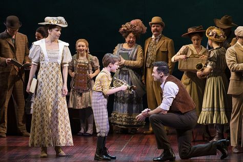 Costume pieces created by CMU drama faculty and students featured in the Tony-nominated revival of "The Music Man." Music Man Musical, Music Man Costumes, Musical Costumes, Winter Garden Theatre, Sutton Foster, The Music Man, Music Man, Tony Awards, Costume Shop