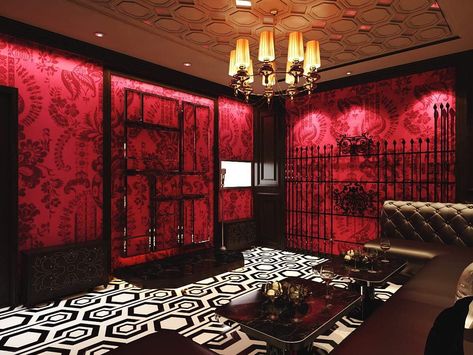 Pleasure Room Aesthetic, Red Room 50 Shades Diy, Adult Toy Room, Red Playroom, Red Room 50 Shades, Pleasure Room, Dungeon Room, Red Backdrop, Purple Rooms