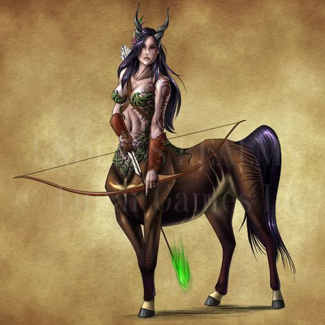 for Berserk collectible card game Centaur Ranger, Sagittarius Centaur, Concept Creature, Female Centaur, Uranus Planet, Wounded Healer, Fantasy Races, Mythical Creatures Art, Mythological Creatures