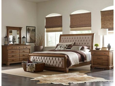 Bed Pics, Upholstered Sleigh Bed, Sleigh Bedroom Set, Wood Bed Design, King Upholstered Bed, Wooden Bed Design, Queen Upholstered Bed, Sleigh Bed, Bed Design Modern