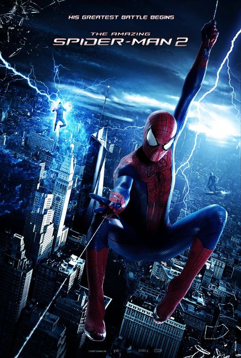 The Amazing Spider-Man 2 The Amazing Spiderman 2, Spiderman Poster, The Amazing Spiderman, Spiderman 2, Amazing Spiderman Movie, Spiderman Movie, The Amazing Spider Man, Spider Man 2, Amazing Spider Man