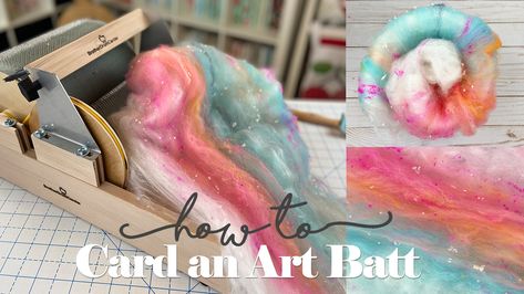 How to Card an Art Batt // TUTORIAL is a post from Confessions of a Homeschooler. If you’ve enjoyed this post, be sure to follow Erica on Instagram, Twitter, Facebook, Pinterest, and Google+!  Also be sure to stop by her Community to join the discussion or her Store to see her latest items!
Join me to see how you can create this super fun and colorful art batt for spinning!
The post How to Card an Art Batt // TUTORIAL appeared first on Confessions of a Homeschooler. Drop Spinning, Hand Dyed Yarn Inspiration, Drum Carder, Wool Batts, Rigid Heddle Weaving, Art Batts, Yarn Inspiration, Homeschool Printables, Spinning Fiber