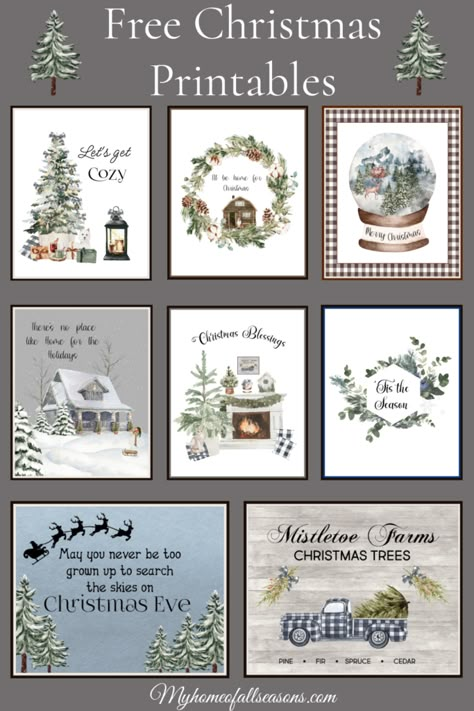 Free Christmas Printables Vintage, Farm Printables, Winter Printables Free, Vintage Labels Printables Free, Xmas Labels, Free Holiday Printables, Winter Printables, Christmas Fonts Free, Christmas Graphic Design