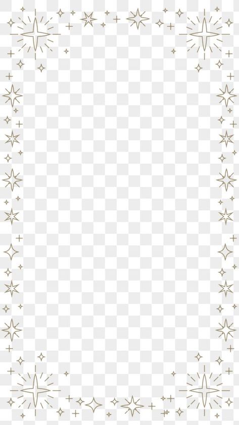 Transparent Border Png, Frame Png Templates, Frame Border Design Png, Star Border Design, Frame Png Aesthetic, Story Frame Png, Instagram Story Frame, Story Frame, Png Star