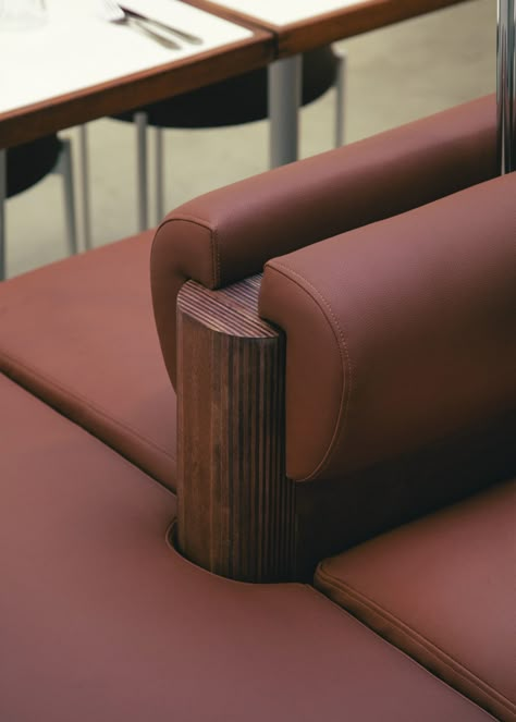 Before After Furniture, Chair Detail, Booth Seat, Resturant Design, Millwork Details, Banquet Seating, Restaurant Seating, Joinery Details, Booth Seating