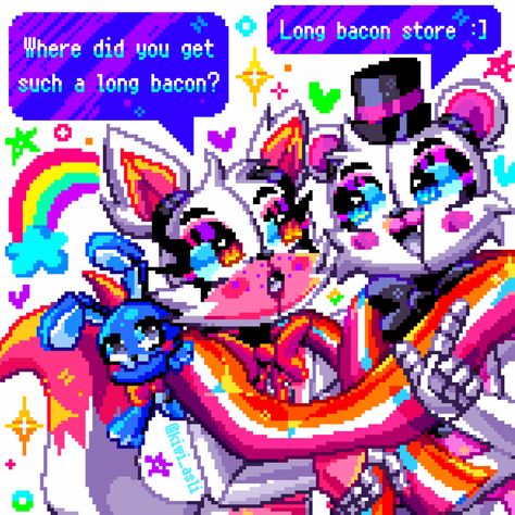 KiwiAslı ✧.ﾟ op X: '🌈⭐️.°• #funtimefoxy #funtimefreddy #funtimefrexy https://t.co/lKq5F80tz8' / X Funtime Frexy, Funtime Freddy, Fnaf Sl, Funtime Foxy, Fnaf Wallpapers, Fnaf Art, Kiwi, Good Times, Art