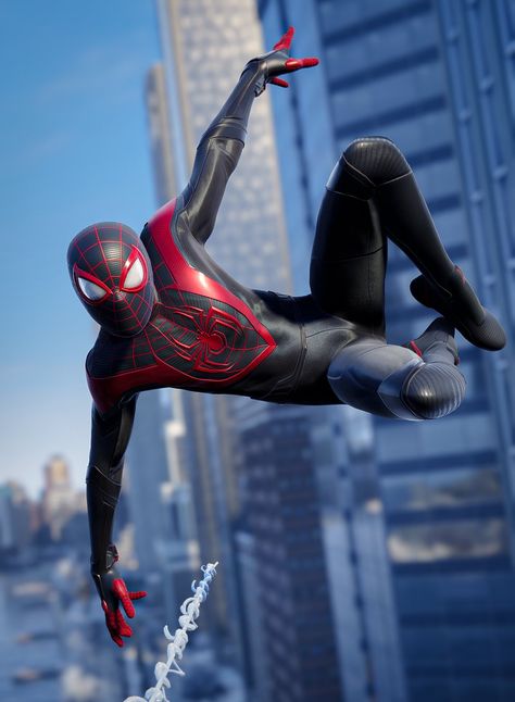 Miles Spiderman, Image Spiderman, Spiderman Suits, Spaider Man, Ultimate Spider Man, Spiderman Ps4, Miles Morales Spiderman, Black Spiderman, Spiderman Spider