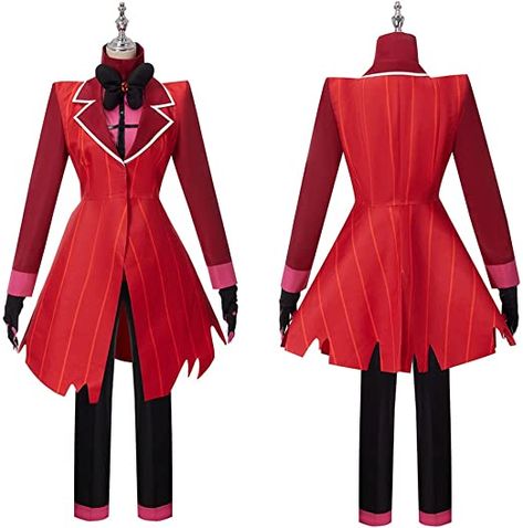 Spooky Cosplay, Christmas Outfit For Women, Alastor Cosplay, Outfit Ideas Modest, Cosplay Costumes For Women, Email Communication, Red Uniform, Radio Demon, Baby Halloween Outfits