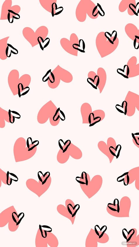 Geometric Wallpaper Hd, Black And Pink Heart, Case Background, Pink Heart Background, Pink And Black Wallpaper, Cute Pink Background, Cool Pictures For Wallpaper, Fun Wallpaper, Beautiful Tiaras