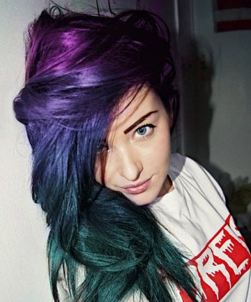 Planetary Pigments Adore Hair Dye, Blue Green Hair, Galaxy Hair, Emo Hair, Bright Hair, Hair Color Blue, Ombre Hair Color, Dye My Hair, Hair Dye Colors