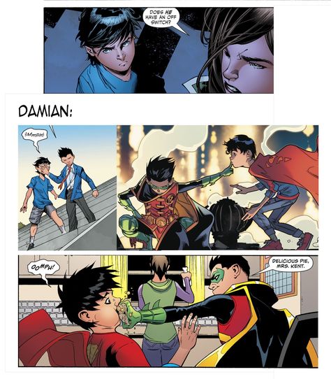 Dc Comics Funny, Superman X Batman, Batfamily Funny, Robin Dc, Wayne Family, Univers Dc, People Talking, Batman Funny, Batman Comic Art