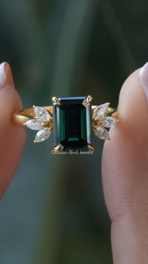 emerald cut
cluster engagement ring
emerald engagement ring
dark green
moissanite engagement ring
emerald cut engagement ring Gold Emerald Ring Engagement, Emerald Cut Green Engagement Ring, 3 Stone Emerald Engagement Ring, Dark Emerald Ring, Dark Green Engagement Ring, Emerald Green Engagement Ring, Dark Green Ring, Emerald Gemstone Engagement Ring, Emerald Cut Emerald Ring