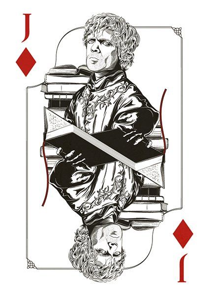 Game Of Thrones Cards, Game Of Thrones Cast, Deck Of Playing Cards, Playing Cards Art, Gra O Tron, Playing Cards Design, Game Of Thrones Houses, Playing Card Deck, 5 Minute Crafts Videos