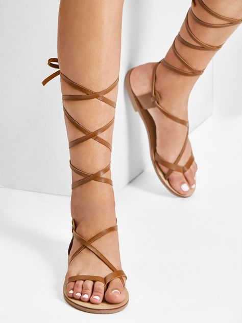 Knee High Gladiator Sandals, Sandal Boots, High Gladiator Sandals, Heel Sandals Outfit, Lace Up Gladiator Sandals, Gladiator Shoes, Boho Shoes, Heel Accessories, Sandals Outfit