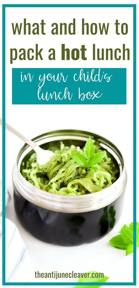 How to pack a hot lunch box that your kids will love and will stay hot until lunchtime. Also, how to keep food hot for hours and how to use a thermos for school lunch. Hot Lunch Ideas For Kids Thermos, Thermos Cooking, Thermos Lunch Ideas, Hot Lunch Ideas, Hot School Lunch, Hot Lunches, Lunches For School, Kids Thermos, Adult Lunches