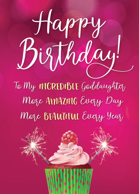 Goddaughter More Incredible, Beautiful & Amazing Every Year card Happy Birthday Aunt From Niece, Birthday Goddaughter, Birthday Aunt, Happy Birthday Aunt, Happy Birthday Niece, 50th Birthday Quotes, Happy Birthday Black, Aunt Birthday, Nana Birthday