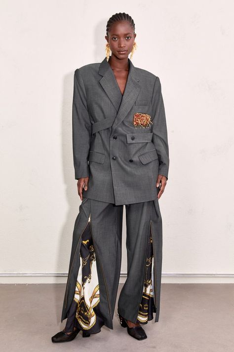 TOGA ARCHIVES x H&M | New collaboration | H&M GB Toga Archives, African Suit, Mens Bags Fashion, Suit Jumpsuit, Business Casual Outfits For Work, Woman Suit Fashion, Chic Blouses, Fashion Attire, Suit Fashion