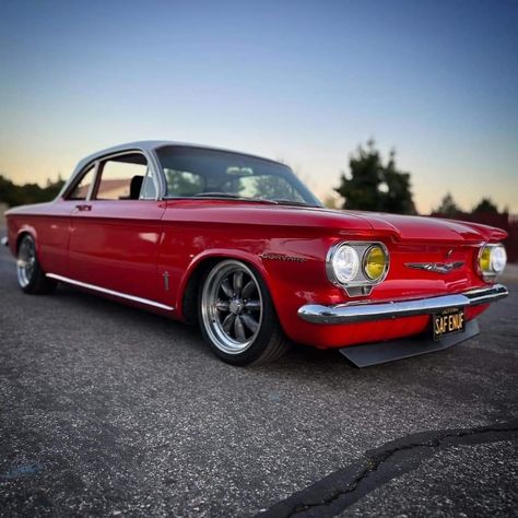 Chevy Corvair, Chevrolet Corvair, Classic Chevrolet, Classic Cars Trucks Hot Rods, Streamline Design, Us Cars, Classic Cars Trucks, My Ride, Vintage Tin