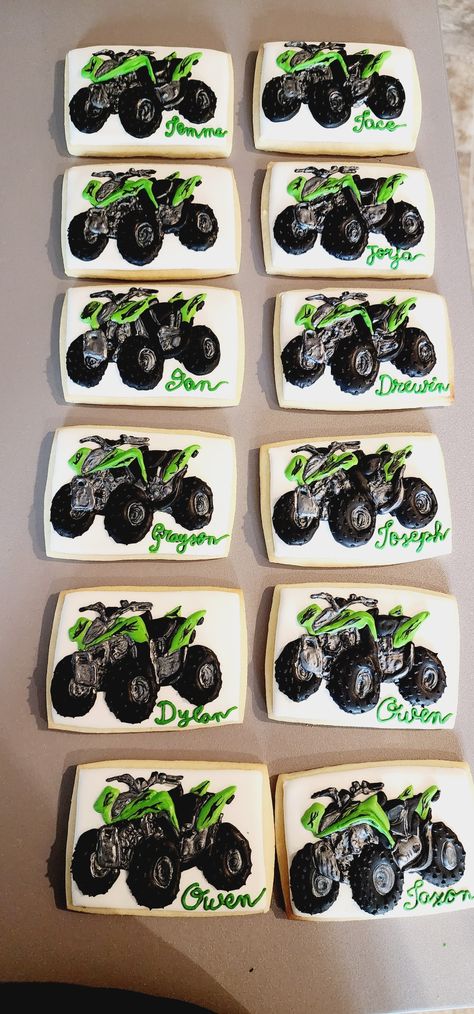 4 Wheeler Birthday Party, 4 Wheelers, Four Wheelers, 4 Wheeler, 3rd Birthday Parties, 4th Birthday, 3rd Birthday, Birthday Party Themes, Birthday Parties