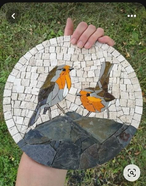 Mosaic Birdbath, Mosaic Art Diy, Mosaic Tile Designs, Mosaic Garden Art, Mosaic Animals, Mosaic Birds, Mosaic Art Projects, Mosaic Stained, Mosaic Tile Art